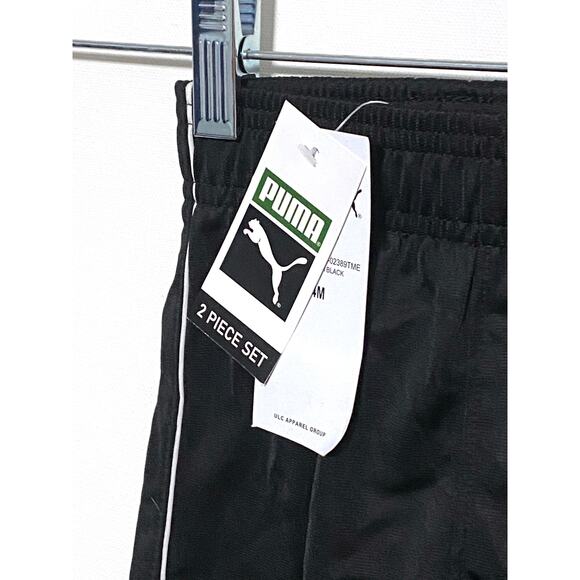 Puma Black White Track Pants Athletic Baby Toddler Boys 24M 24 Months NWT - Picture 3 of 8